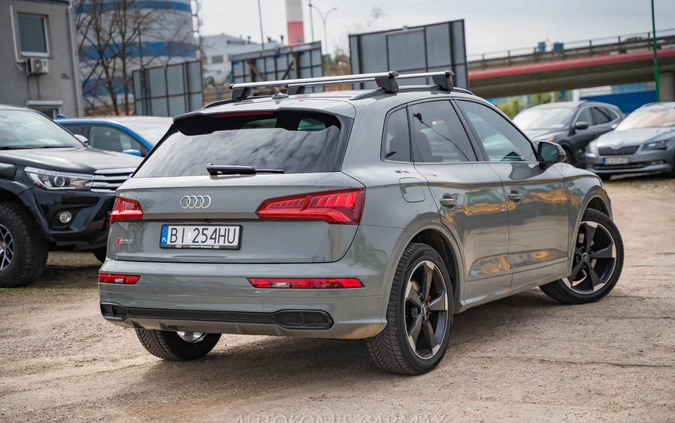 Audi SQ5 cena 189000 przebieg: 48900, rok produkcji 2019 z Białystok małe 596